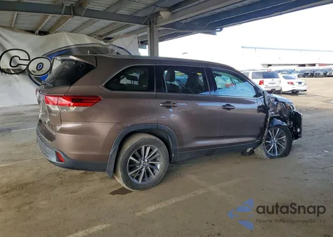 2019 Toyota Highlander Hybrid Xle from USA, damaged, VIN 5TDJGRFH6KS062066